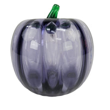 Load image into Gallery viewer, Purple Glass Pumpkin