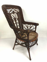 Load image into Gallery viewer, Antique Wicker Chair
