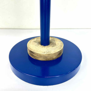 Blue Metal Lamp