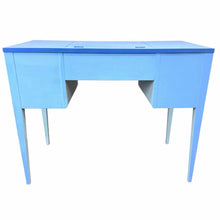 Load image into Gallery viewer, Blue Vanity Desk