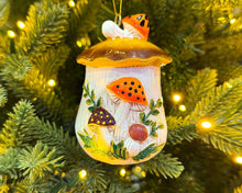 Load image into Gallery viewer, Merry Mushroom Ornament