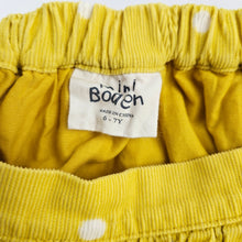 Load image into Gallery viewer, Yellow Corduroy Pocket Skirt