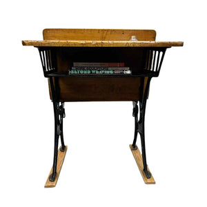 Antique Kids School Desk