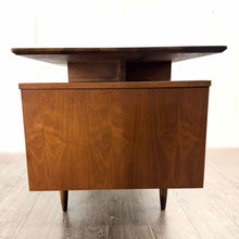 Load image into Gallery viewer, Modern Walnut Floating Desk