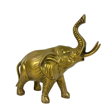 Walking Brass Elephant