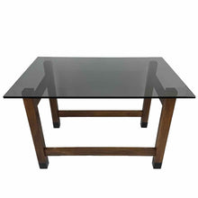 Load image into Gallery viewer, Smoky Glass End Table