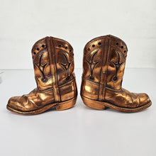 Load image into Gallery viewer, Bronzed Cowboy Boots