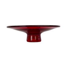 Load image into Gallery viewer, Red Art Glass Bowl