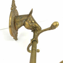 Load image into Gallery viewer, Brass Horses Wall Coat Rack