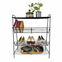 Load image into Gallery viewer, Modern Wire Book Shelf