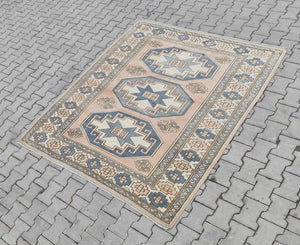 Oushak 1950s Rug