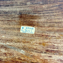 Load image into Gallery viewer, Bamboo Brass &amp; Wood Tray