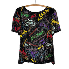 Load image into Gallery viewer, 1990s Sequin Blouse
