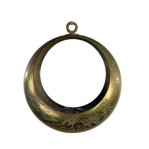 Brass Hanging Planter