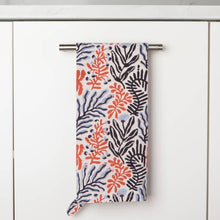 Load image into Gallery viewer, Entwine Coral Tea Towel