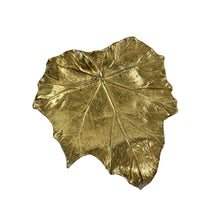 Load image into Gallery viewer, Brass Begonia Leaf Dish