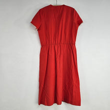 Load image into Gallery viewer, Red &amp; Ivory Mid-Century Dress