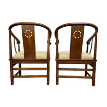 Load image into Gallery viewer, Oak Horseshoe Chairs