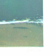 Load image into Gallery viewer, Pink House With Lake Print