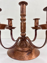 Load image into Gallery viewer, Copper Candleholder