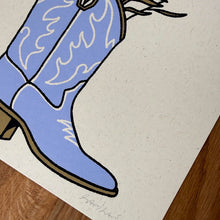 Load image into Gallery viewer, Lavender Boot Print