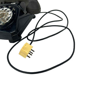 Black Rotary Phone