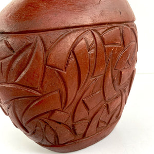 Oxblood Pottery Vase