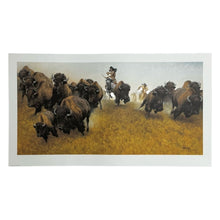 Load image into Gallery viewer, Buffalo Runners Signed Print