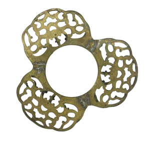 Brass Cutout Stand