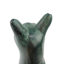 Load image into Gallery viewer, Green Cat Sculpture
