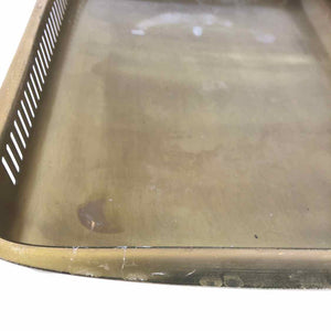 Brass Footed Tray