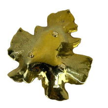 Load image into Gallery viewer, Brass Fig Leaf Bowl