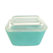 Load image into Gallery viewer, Small Turquoise Fridge Bin