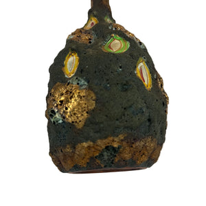 Yonic Lava Glaze Vase