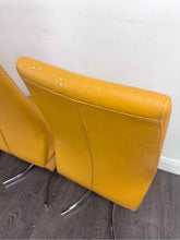Load image into Gallery viewer, Mustard Cantilever Chairs