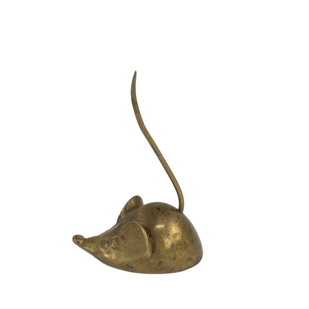 Brass Mouse Ring Holder
