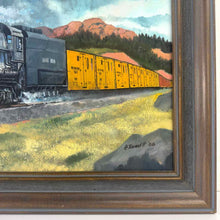 Load image into Gallery viewer, Summer Train Landscape Painting