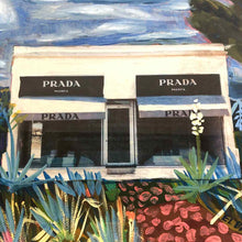Load image into Gallery viewer, Prada Marfa Framed Print