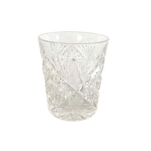 Cut Glass Lowball Glass