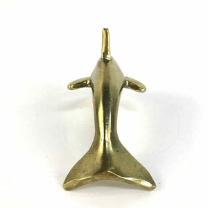 Small Brass Dolphin