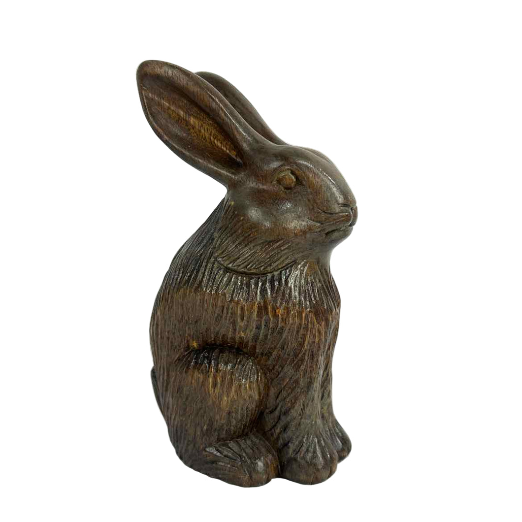 Carved Wooden Rabbit