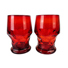 Load image into Gallery viewer, Ruby Georgian Glass Set