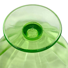 Load image into Gallery viewer, Uranium Glass Parfait Cups