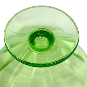 Uranium Glass Parfait Cups