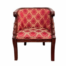 Load image into Gallery viewer, French Empire Swan Chair