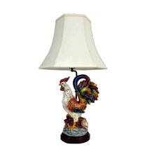 Load image into Gallery viewer, Rooster Pottery Lamp