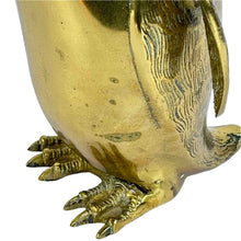 Load image into Gallery viewer, Large Brass Penguin