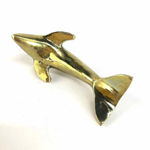 Load image into Gallery viewer, Small Brass Dolphin