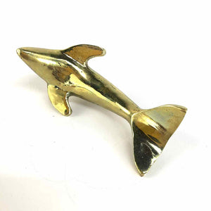 Small Brass Dolphin