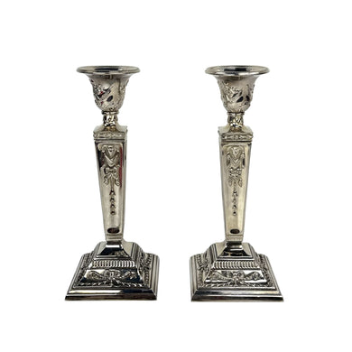Silver Candleholders